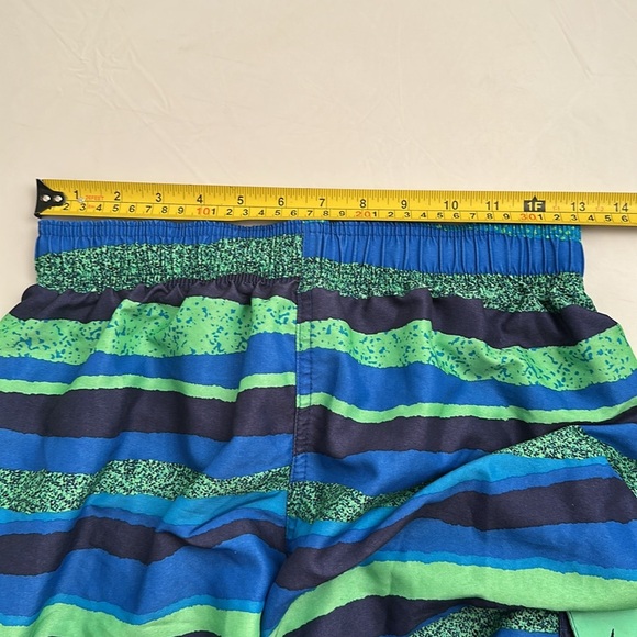 Nike multicolor stripe breaker mesh lined 8” volley swim shorts - Picture 5 of 11